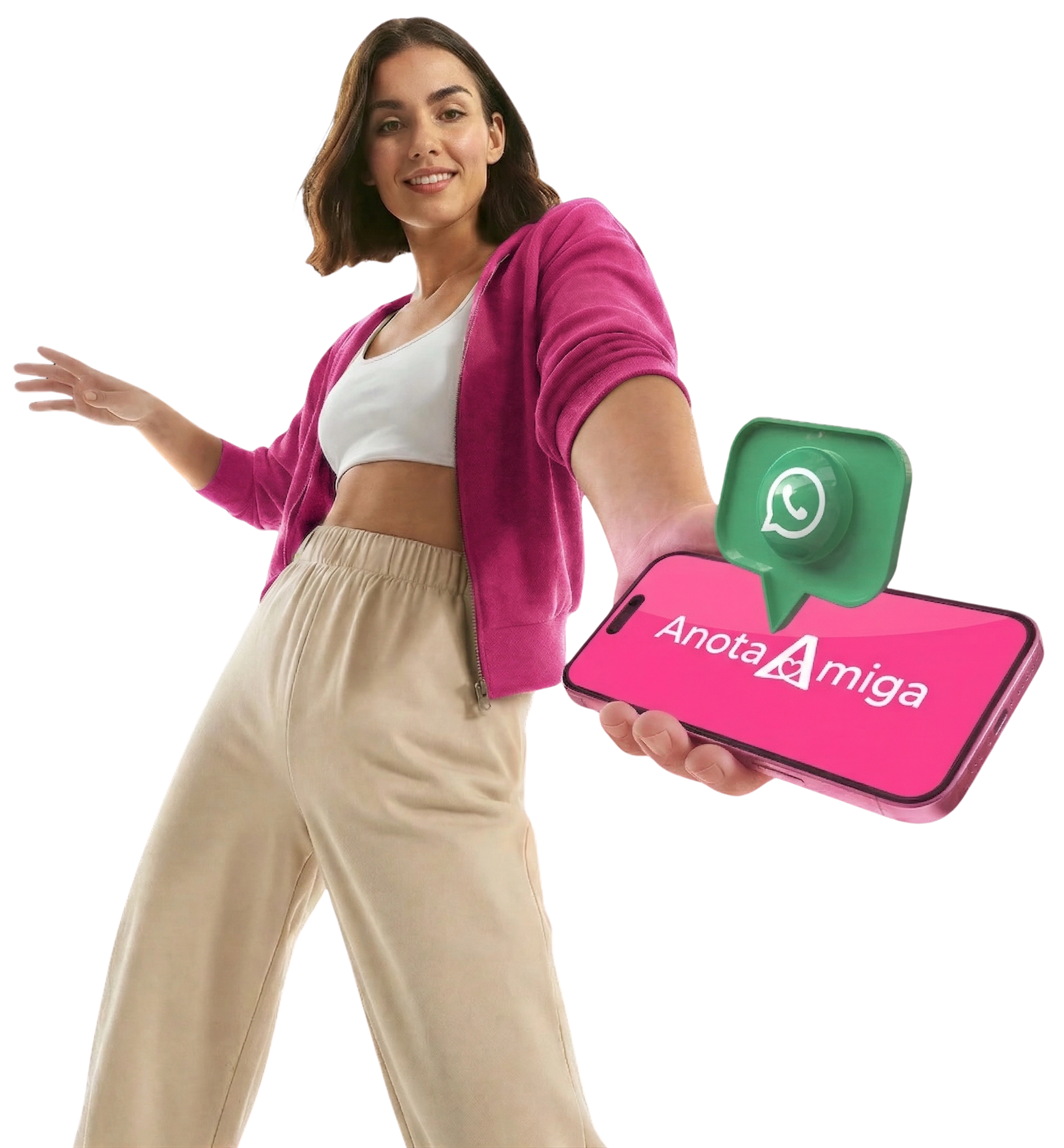 Anota Amiga no WhatsApp